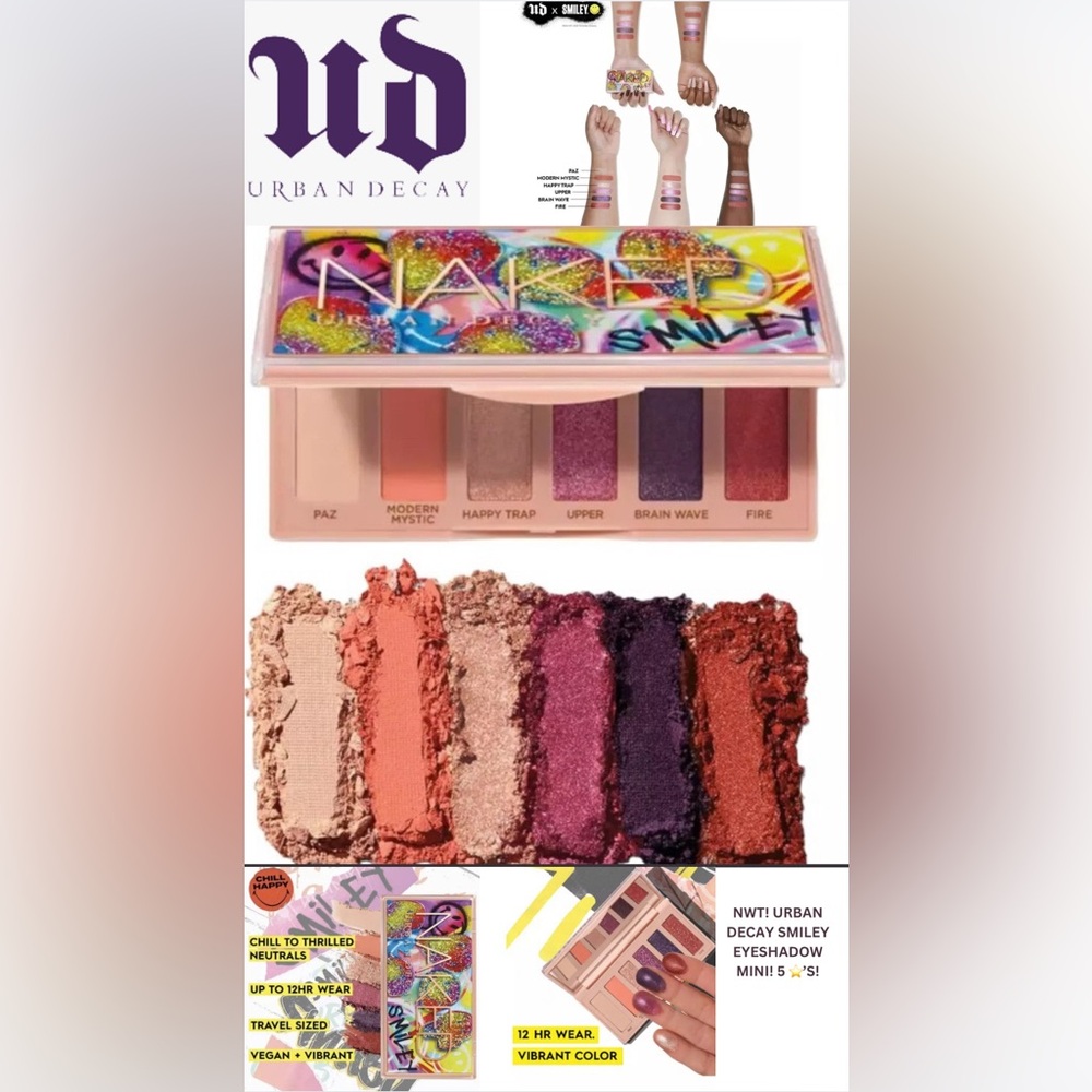 NWT! URBAN DECAY EYE SHADOW PALETTE! 5 ⭐️ REVIEWS ON ALL SITES! BIG SELLER!